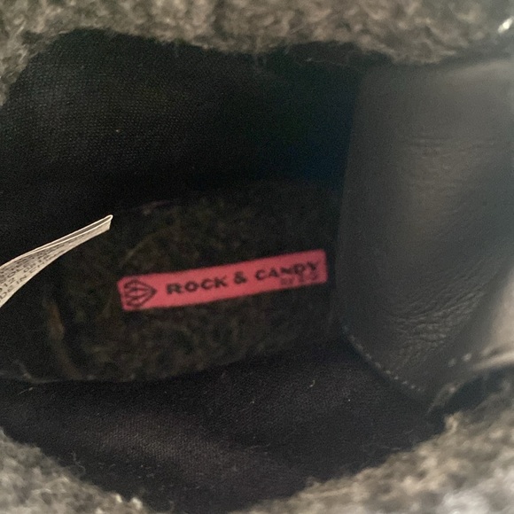 Rock and Candy winter rain boots size 8 black - Picture 8 of 9